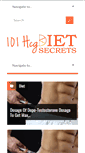 Mobile Screenshot of 101hcgdietsecrets.com